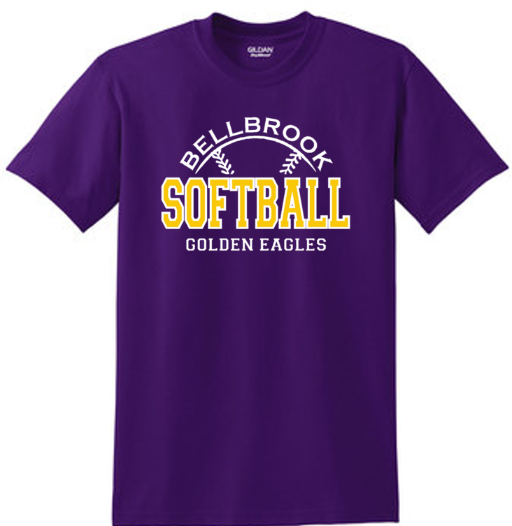 Bellbrook Softball Purple T-Shirt