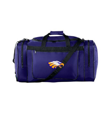 Wee Eagles Embroidered Eagle Gear Bag - Purple/Black