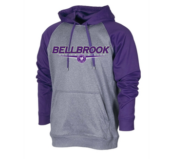 BHS Women's Soccer Adult Hooded Performance Raglan Fleece