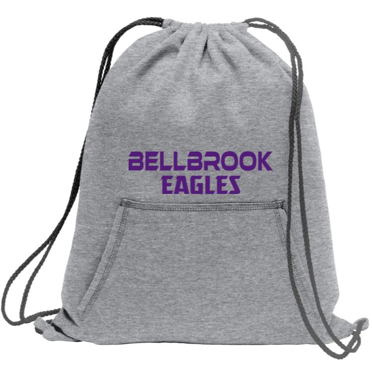 Bellbrook Eagles Athletic Heather Fleece Cinch Bag
