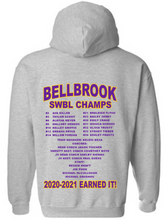 BHS Girls Basketball 2021 SWBL Champion Sport Grey Hoodie
