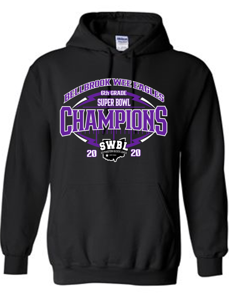Wee Eagles Football Super Bowl Champion Hoodie