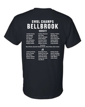 Bellbrook Women's Soccer SWBL CHAMPIONS Black T-Shirt
