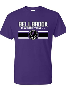 BMS Basketball Purple Spirit Wear T-Shirt
