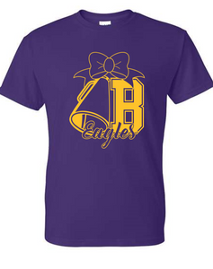 Wee Eagles Cheer "B Eagles" Purple T-Shirt