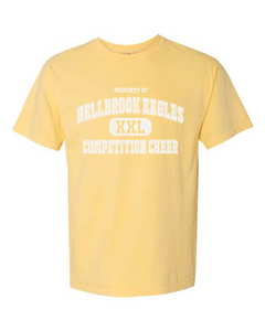 Competition Cheer Comfort Colors Bellbrook Eagles XXL Short Sleeve Shirt